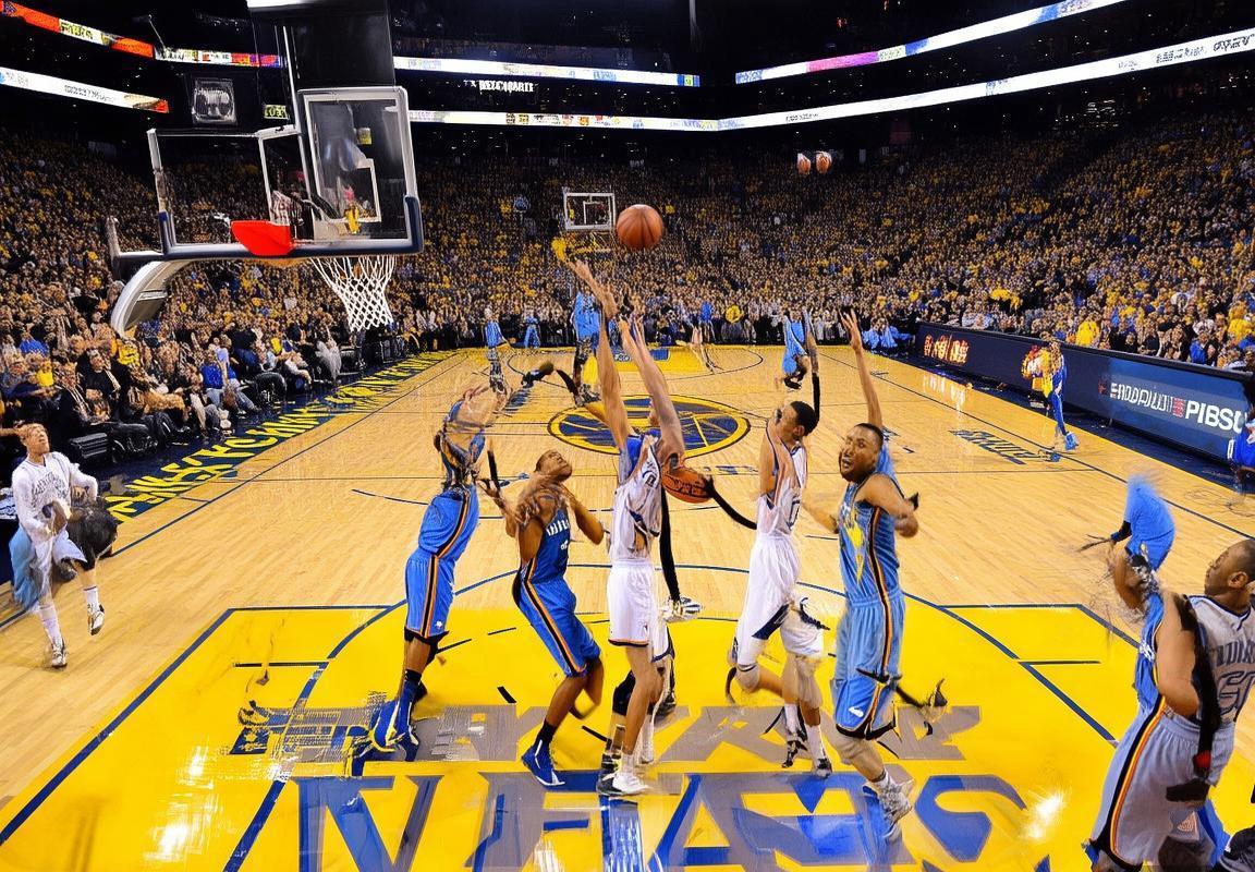 2016年NBA西决巅峰战：勇士雷霆激战正酣，库里杜兰特火力全开(图1)